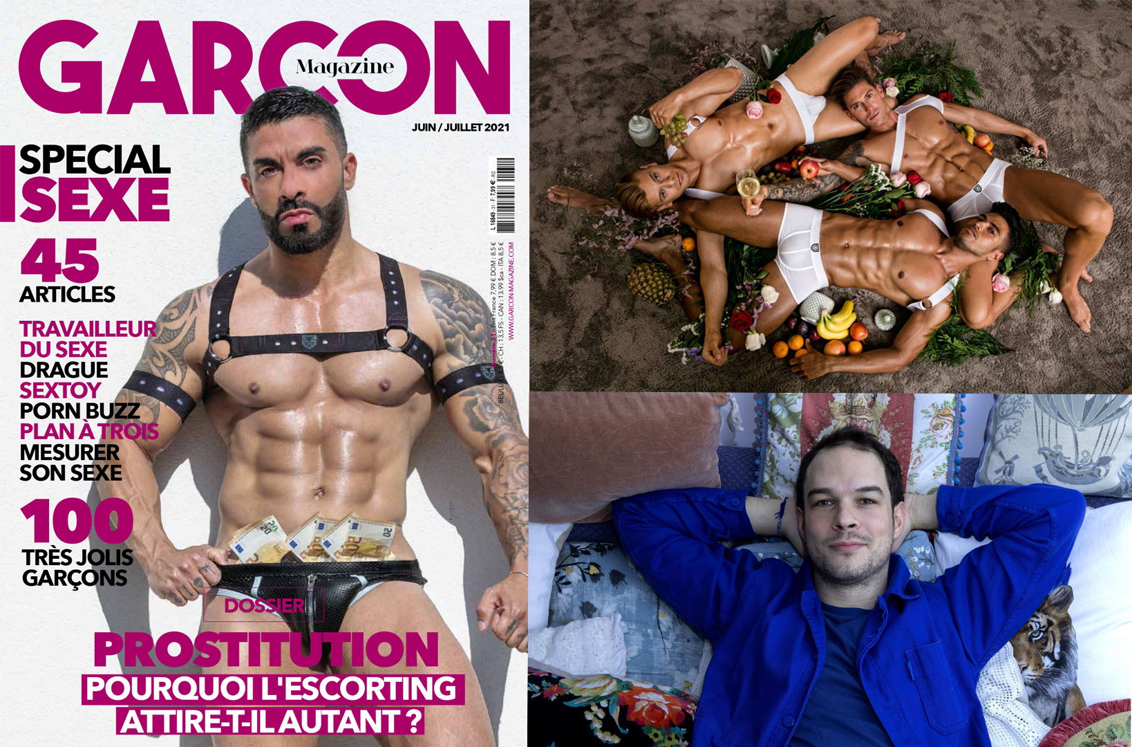 Garçon Magazine n°31 focus sur cinq sujets très sexe